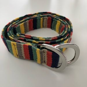 A Tail We Could Wag Striped Belt Size M